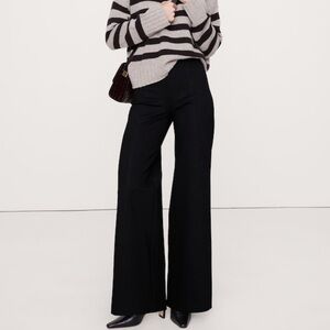 Banana Republic Black Wide Leg Pants
